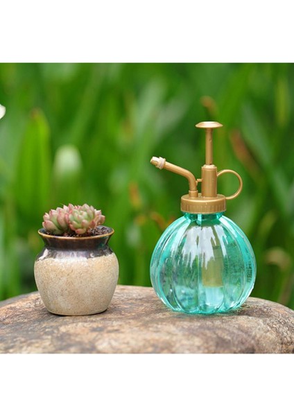 Yeşil Stil 350ML Sulama Tenekesi Püskürtücü Bahçe Çiçekleri Bitki Sebze Ev Bahçe Balkon Için Çok Amaçlı Retro Plastik Kabak Sprey (Yurt Dışından) fırsatları