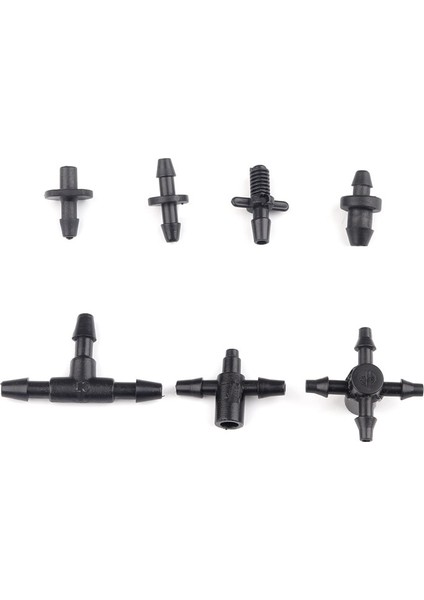 4mm İPLIK-3L5MM Stili Çeşitleri Bahçe Hortumu Konnektörleri Mikro Damla Sulama Sistemi Su Hortumu Tee Boru Bölücüler Hortum Fişi Su Konnektörleri (Yurt Dışından)