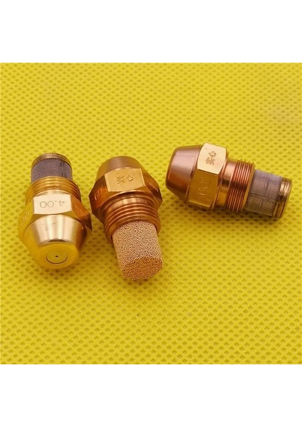 60 Derece 1.75 Tarzı 60 Derece Danfoss Yağ Nozulu, Pirinç Dizel Metanol Atomizasyon Püskürtme Kafası Atık Yağ Yakıt Enjeksiyonu Hava Atomize Püskürtme Jeti (Yurt Dışından)