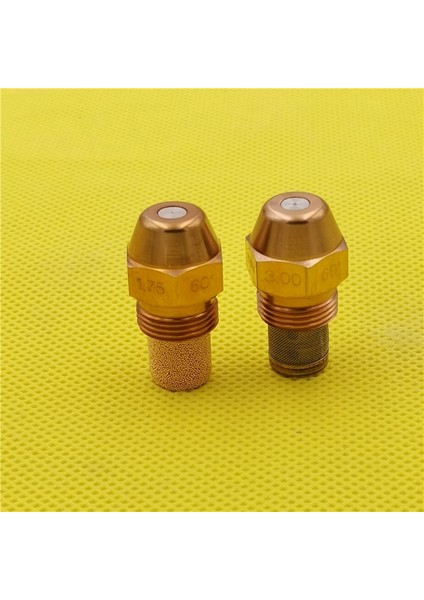 60 Derece 1.75 Tarzı 60 Derece Danfoss Yağ Nozulu, Pirinç Dizel Metanol Atomizasyon Püskürtme Kafası Atık Yağ Yakıt Enjeksiyonu Hava Atomize Püskürtme Jeti (Yurt Dışından)