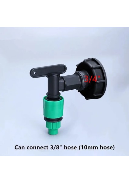No.5 Tarzı Ibc Tank Vana Adaptörü Hortum Bahçe Suyu Konnektörü Kaba Dişli Değiştirme Vana Bağlantı Parçaları (Yurt Dışından)