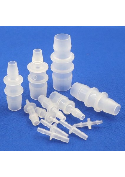 5.6-2.4mm Tarzı 50 Parça 200~LASTIK Düz Su Boru Konnektörü Akvaryum Tankı Hava Pompası Hortumu Kaplin Azaltma Bahçe Su Konnektörleri (Yurt Dışından)