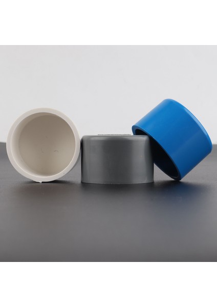 Mavi Stil 40MM Pvc Boru Tapası Için Yüksek Li Plastik Su Durdurucu Araçları Akvaryum Tüpü Uç Kapağı Bahçe Sulama Su Borusu Konnektörü (Yurt Dışından)