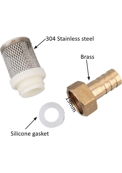 25 mm Tarzı 1 Adet Pirinç 6 ~ 25MM Hortum Filtresi Bahçe Sulama Filtreleri Araba Yıkama Püskürtücü Pompa Filtreleme Net Paslanmaz Çelik Hasır Filtre (Yurt Dışından)