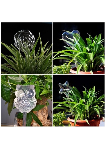 Gül Tarzı 5styles Gül Suyu Houseplant Saksı Ampul Küçük Baykuş Otomatik Kendinden Sulama Cihazı Bahçe Aletleri Bitki Sulama Ekipmanları (Yurt Dışından) fiyatları