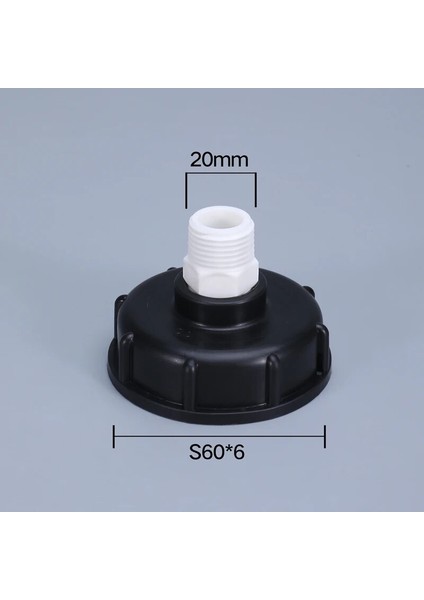 No.8 Stili Yüksek Li Ibc Tankı Adaptel Ibc Su Deposu Plastik Uydurma Redüktör Parçaları Ev Bahçe Hortumu Konnektörü (Yurt Dışından) fiyatları