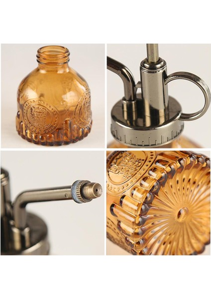 Mor Tarzı 200ML Cam Sprey Şişesi Kaymaz Büyük Kapasiteli Çiçek Su Püskürtme Şişesi Cam Sulama Kovası Kapalı Saksı Teraryumları Için (Yurt Dışından) fiyatları