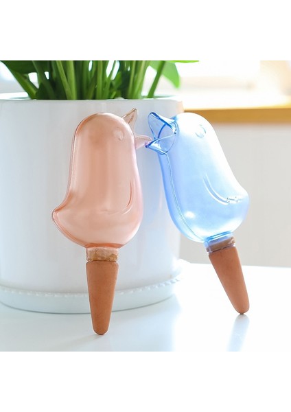 Kırmızı Stil Yaratıcı Tembel Bahçe Otomatik Sulama Aracı Plastik Saksı Bitki Suları Sevimli Kuşlar Kapalı Damla Sulama Sulama Sistemi Kiti (Yurt Dışından) indirimleri