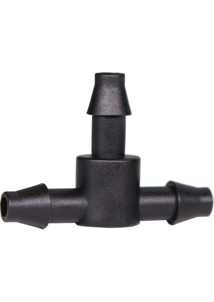 Pembe Tarzı Hortum Damlatıcı Su Tee Bağlayıcı Plastik Dikenli Boru Boru Sulama Bağlantısı Ortak Bahçe Mikro Damla Sulama Aracı (Yurt Dışından)