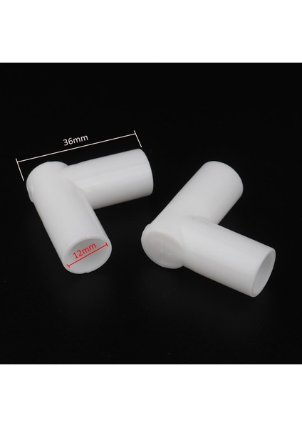 78 Derece Stili 12 mm mm Pvc Düz Dirsek Tee Konnektör Dört Yönlü Ortak Derece "pvc Boru Adaptörü Dıy Dolap Çadır Ek Parçaları (Yurt Dışından)