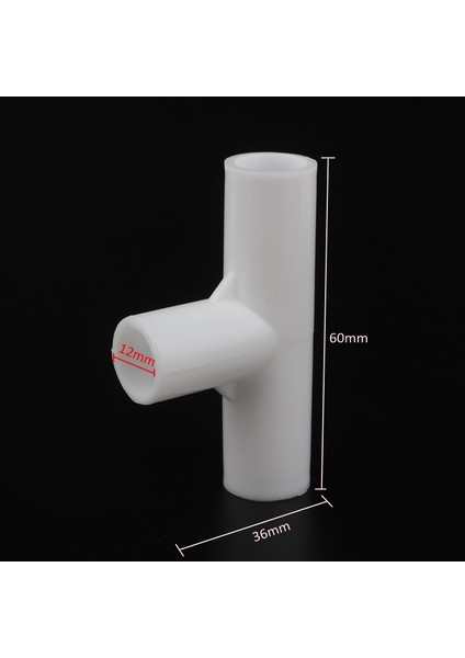 78 Derece Stili 12 mm mm Pvc Düz Dirsek Tee Konnektör Dört Yönlü Ortak Derece "pvc Boru Adaptörü Dıy Dolap Çadır Ek Parçaları (Yurt Dışından)