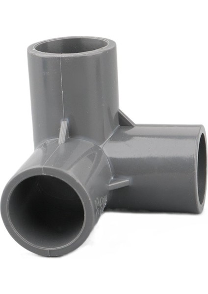 3 Yollu Stil Kimlik 25MM 1 Adet Gri Pvc Boru Bağlayıcı Düz ​​dirsek Tee Çapraz Eklemler Su Borusu Adaptör Yolları Eklemler (Yurt Dışından)