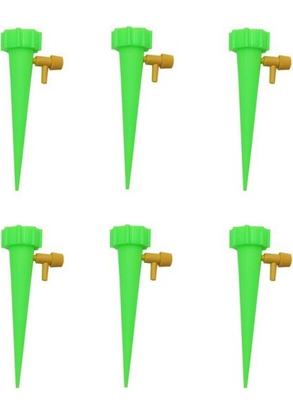 6 Adet Yeşil Stil Otomatik Damla Sulama Sulama Sistemi Damlatıcı Başak Kitleri Bahçe Ev Bitkisi Çiçek Otomatik Sulama Araçları Sera (Yurt Dışından) fiyatları