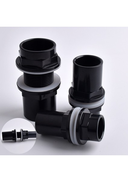 Iç Çap 20MM Stili 1 Bilgisayar 1 Adet mm Yüksek Li Pvc Boru Konnektörleri Kalınlaşmak Balık Tankı Drenaj Akvaryum Giriş Çıkış Bağlantıları Bahçe Sulama (Yurt Dışından)