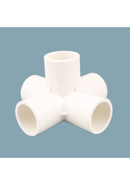 5 Yollu Stil Kimlik 32MM 1 Adet Beyaz Pvc Boru Konektörü Düz Dirsek Tee Çapraz Eklemler Su Borusu Adaptör Yolları Eklemler (Yurt Dışından)