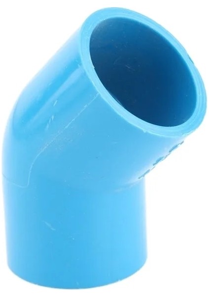 45 Derece Dirsek Stili Kimlik 32MM Mavi mm Pvc Boru Ek Parçaları Düz ​​dirsek Tee Çapraz Bağlayıcı Su Borusu Adaptör Yolları Eklemler (Yurt Dışından)