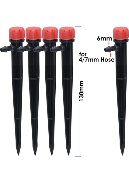 KSL01-002-200 Stili Kesla Bahçe Sulama Damla Sulama Ayarlanabilir Serpme Derecesi Damlatıcı Yere Yerleştirme Hortum Seralar Yard (Yurt Dışından) fırsatları