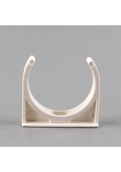 Beyaz Stil 25 mm Vc Boru Kelepçe Kimliği 20 ~ 50MM Akvaryum Balıkları Tankı Su Temini Tüpü U-Tipi Kart Brace Tutucu Sulama Borusu Sabitleme Araçları (Yurt Dışından)