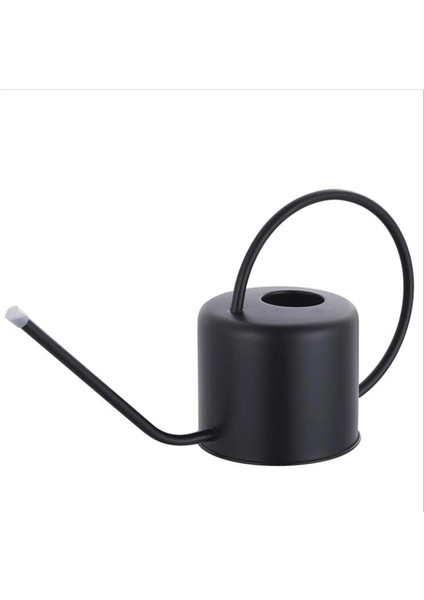 Siyah Stil 1.3l Sulama Kovası Metal Bahçe Paslanmaz Çelik Ev Için Çiçek Su Şişesi Sulama Tesisi Uzun Ağız Için Kolay Kullanım Kolu (Yurt Dışından)