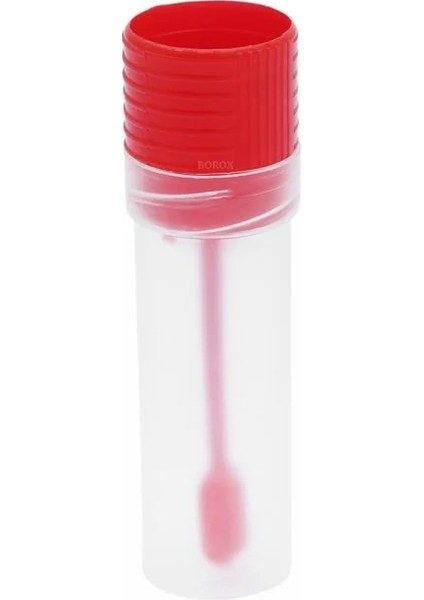 Kaşıklı Gaita Kabı 25 mL - Non Steril - Numune Kabı - Vida Kapaklı - 10 Adetlik Set