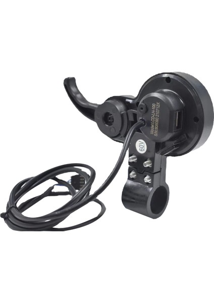 LH100 LCD Ekran Gösterge Paneli 24V-60V Gaz Kelebeği Ölçer Kugoo Elektrikli Scooter/ebike Hız Göstergesi (Sm Fiş 6pın) (Yurt Dışından) fırsatları