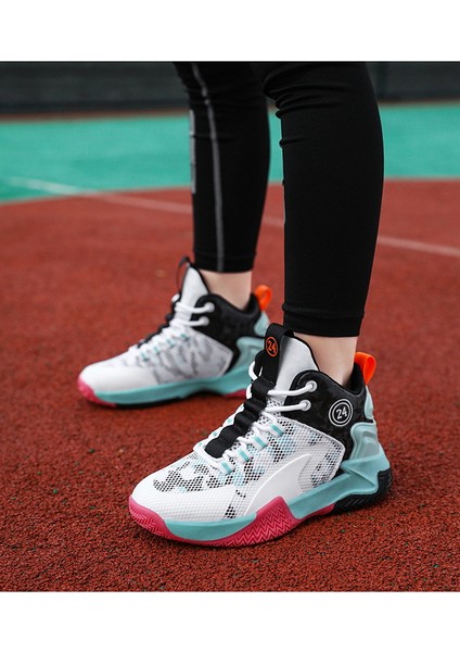 Yeni Örgü Nefes Alabilen Çocuk Basketbol Ayakkabıları (Yurt Dışından)