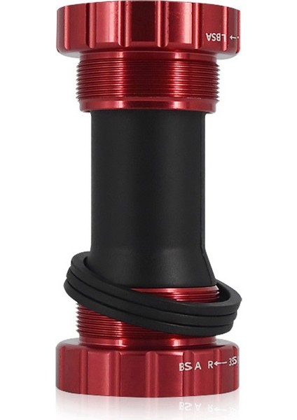 Dağ Bisikleti Şaftı Boş Integral Diş Konusu 68-73MM Mil, Bisiklet Aksesuarları Sürüş Ekipmanları, Kırmızı (Yurt Dışından)