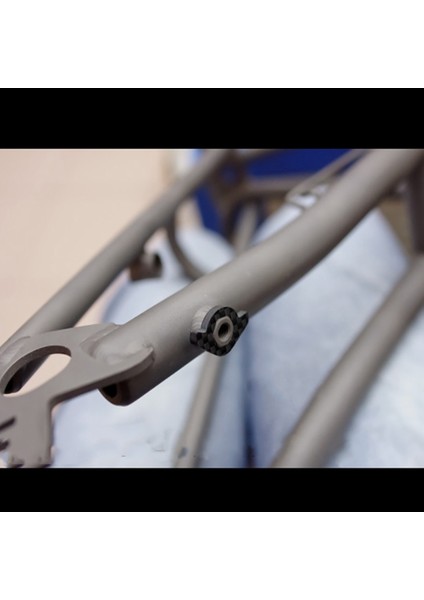 Tam 3 K Karbon Fiber Şanzıman Sabit Conta Brompton Bisiklet Arka Attırıcı Vites Sınırı Contası Aksesuarları (Yurt Dışından) fırsatları