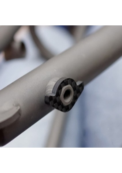 Tam 3 K Karbon Fiber Şanzıman Sabit Conta Brompton Bisiklet Arka Attırıcı Vites Sınırı Contası Aksesuarları (Yurt Dışından) indirimleri