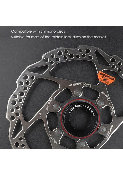 Adet Centerlock Hub Rotor Adaptörü Mtb Bisiklet Merkezi Kilit Disk Kapağı Alüminyum Alaşımlı Kit Bisiklet Parçaları Için (Yurt Dışından)