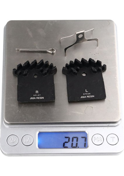 Dağ Bisikleti Için Xt Slx Deore Yağ Disk Fren Balatası J02A Reçine Metal Isı Dağılımı Gelen Sac (Yurt Dışından)