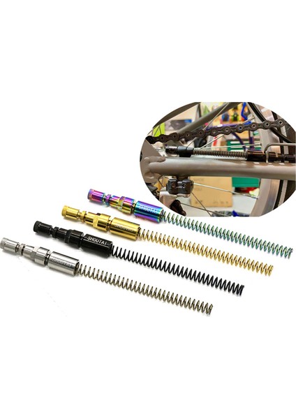 Bisiklet Titanyum Alaşımlı Arka Hız Ayarlayıcı + Bahar Katlanır Brompton Bisiklet 3 Hız Arka Hız Ayarı Aksesuarları 4 (Yurt Dışından) fırsatları