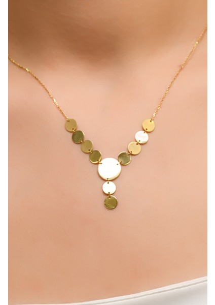 Pullu Kolye 14 Ayar A052290 fiyatları