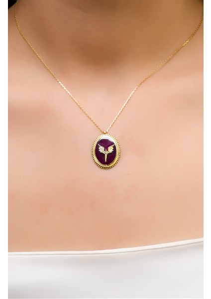 Melek Kolye 14 Ayar A056765