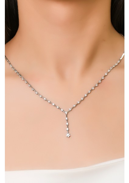 Çiçekli Kolye 14 Ayar A043419