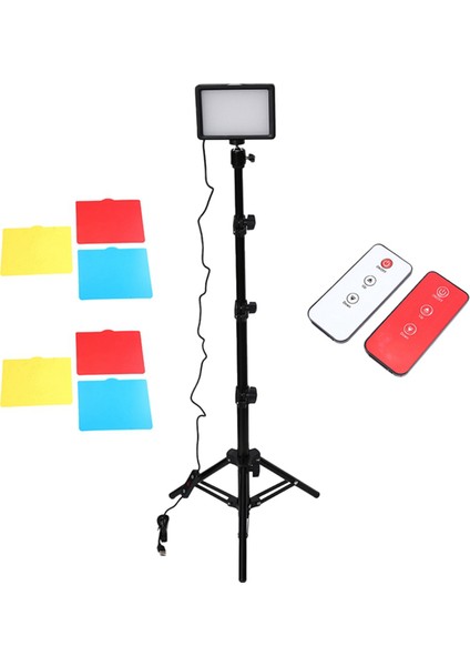 Braket Fotoğraf Işığı 66 LED Işık USB Şarj Selfie Işığı Gurme Yumuşak Işık Fotoğraf Işığı Spot Işığı (Yurt Dışından) fiyatları