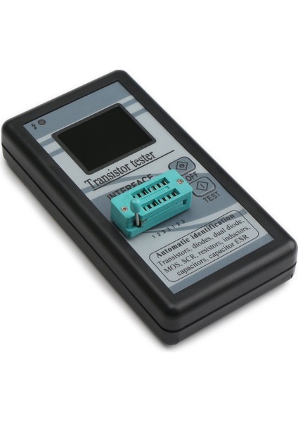 Çok M328 Transistör Test Cihazı Diyot Tristör Kapasite Direnç Endüktans Mosfet Esr Metre LCD Dijital (Yurt Dışından)