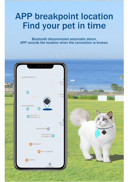 Mini Gps Takip Cihazı Bluetooth Anti-Kayıp Cihaz Anahtarı Pet Cep Telefonu Anti-Kayıp Cihaz Akıllı Bulucu Mavi (Yurt Dışından) fırsatları
