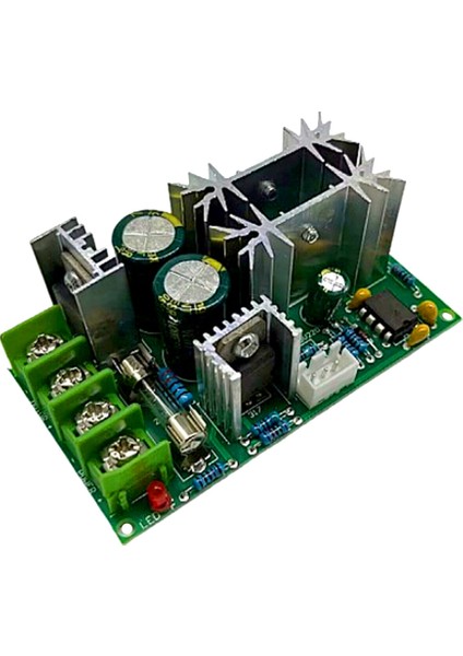 Dc Motor Hız Kontrol Cihazı Kademesiz Hız Düzenleme Darbe Genişliği Pwm Kontrol Cihazı Dc 12V 24V 36V 48V 20A 1200W (Yurt Dışından)