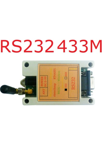 RS485 RS232 USB Kablosuz Alıcı-Verici 20DBM 433M Verici ve Alıcı Vhf/uhf Radyo MODEM(RS232) (Yurt Dışından) fiyatları