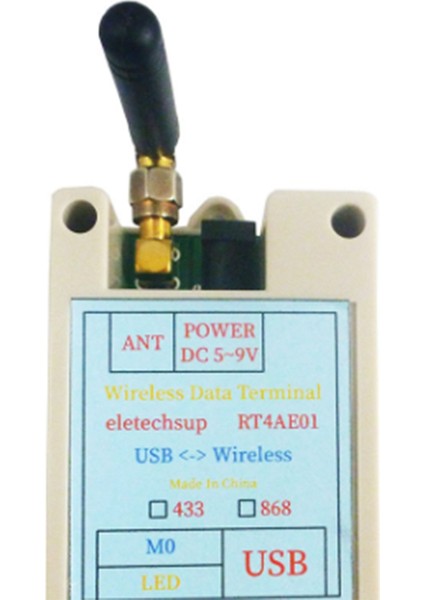 RS485 RS232 USB Kablosuz Alıcı-Verici 20DBM 433M Verici ve Alıcı Vhf/uhf Radyo MODEM(RS232) (Yurt Dışından) fırsatları