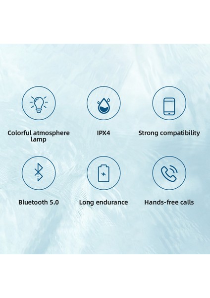 Mini Bluetooth Hoparlör Su Geçirmez Banyo Ses Kablosuz Duş Hoparlörleri Rgb Işık Bluetooth Vantuz Hoparlör, Beyaz (Yurt Dışından) modelleri