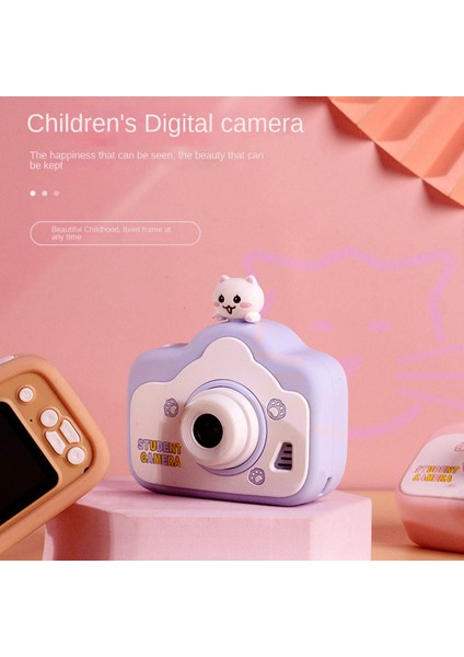 Çocuklar Için 32GB Sd Kartlı Çocuk Mini Dijital Kamera 1080P Video Kamera Mavi (Yurt Dışından) fiyatları