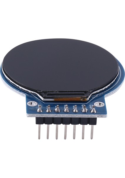 1.28 Inç Hd IPS Renkli Tft LCD Ekran Modülü Yuvarlak Tahta 7 Pins Rgb LED Yuvarlak Ekran Pcb Kartı (Yurt Dışından) fiyatları