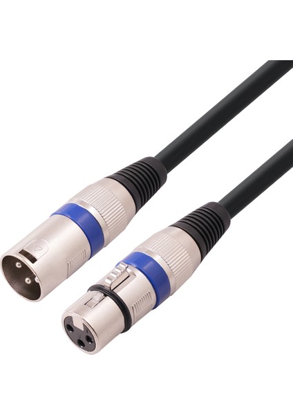 Adet/takım Renkli Xlr Kablo Xlr 3-Pin Erkek Kadın Ofc Bakır Çift Korumalı Mic Mikser Amplifikatör Sahne Işık (Yurt Dışından) fiyatları