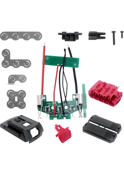 BAT610 18V Lityum-Iyon Pil Koruma Levhası Kiti Boschs 18V Li-Ion Pil Pcb Şarj Devre Kartı Seti (Yurt Dışından)