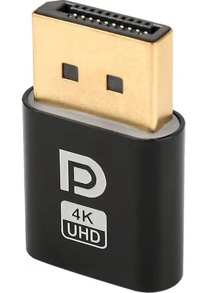 4K Displayport Kukla Fiş Dp Sanal Ekran Adaptörü Edıd Başsız Hayalet Emülatörü Pc Grafik Ekran Kartı Için (Yurt Dışından)