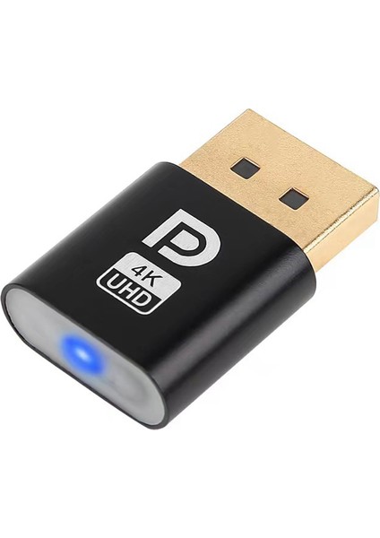 4K Displayport Kukla Fiş Dp Sanal Ekran Adaptörü Edıd Başsız Hayalet Emülatörü Pc Grafik Ekran Kartı Için (Yurt Dışından)