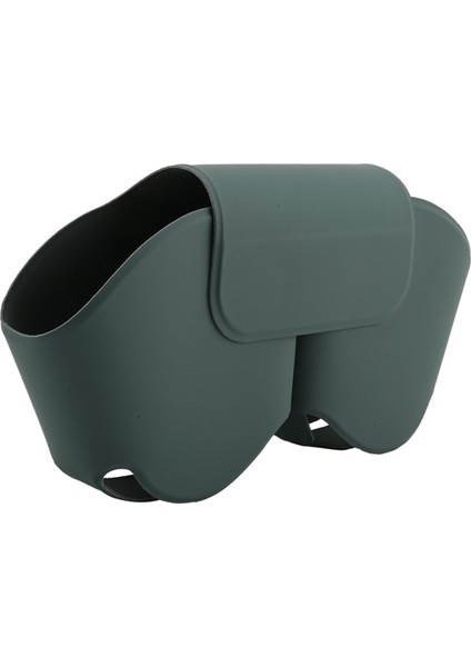 Max Kulaklık Için Yüksek Kalite Kullanışlı Pu Silikon Kulaklık Çantası Çizilmez Koruyucu Kapak Kılıfı, Koyu Yeşil (Yurt Dışından)