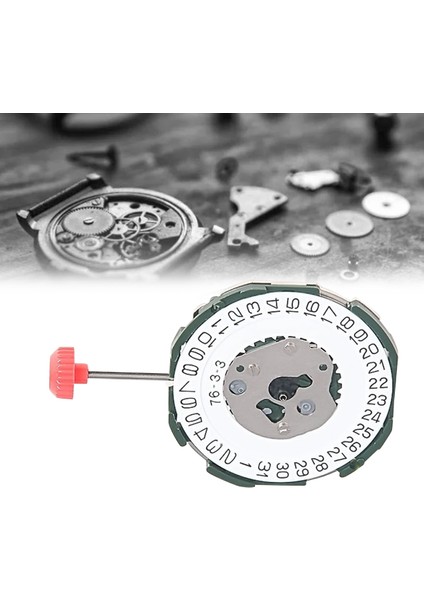 2115 Hareket Kolu + Pil ile 2035 Erkek Tek Takvim Üç Noktalı Elektronik Quartz Saat Hareketi Değiştirme (Yurt Dışından)